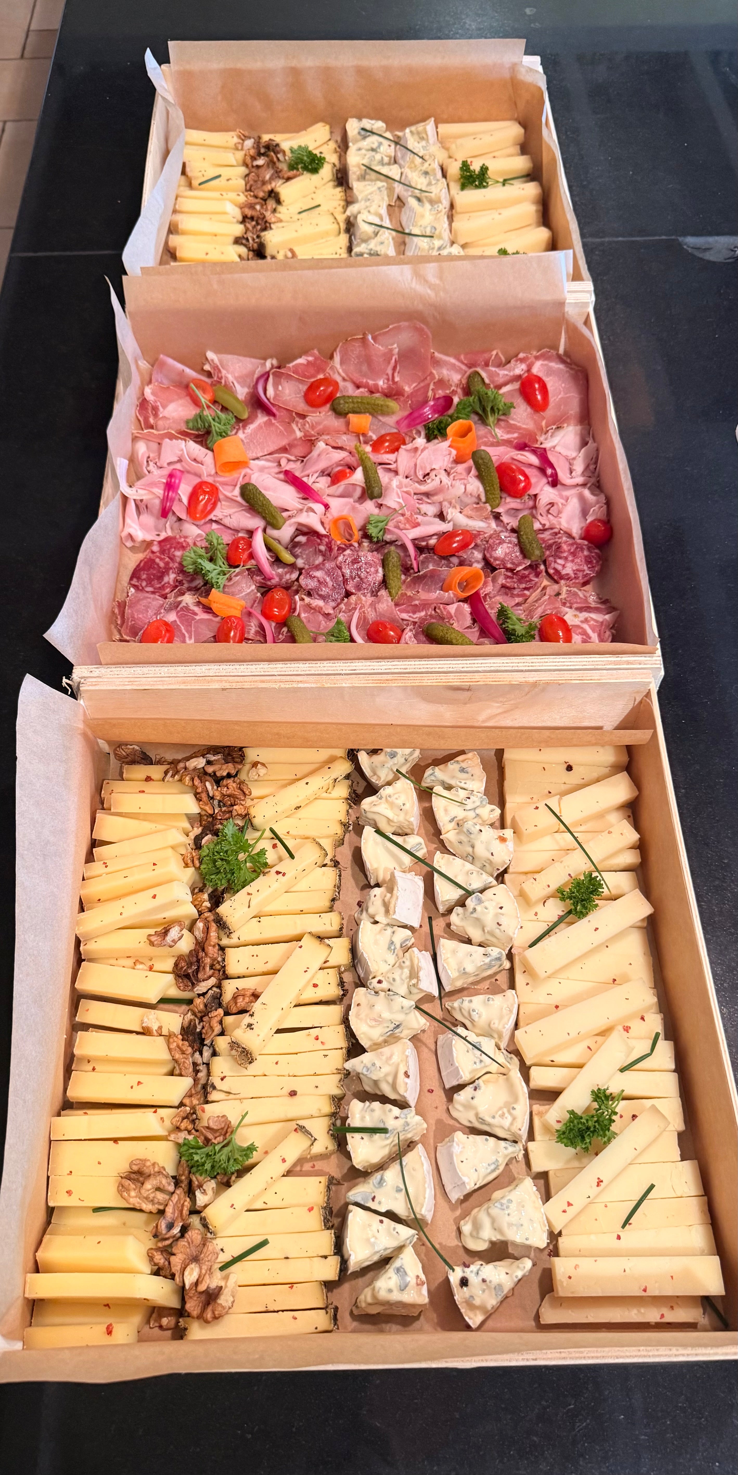 Le plan’chon Charcuterie/Fromage/Légumes à tremper
