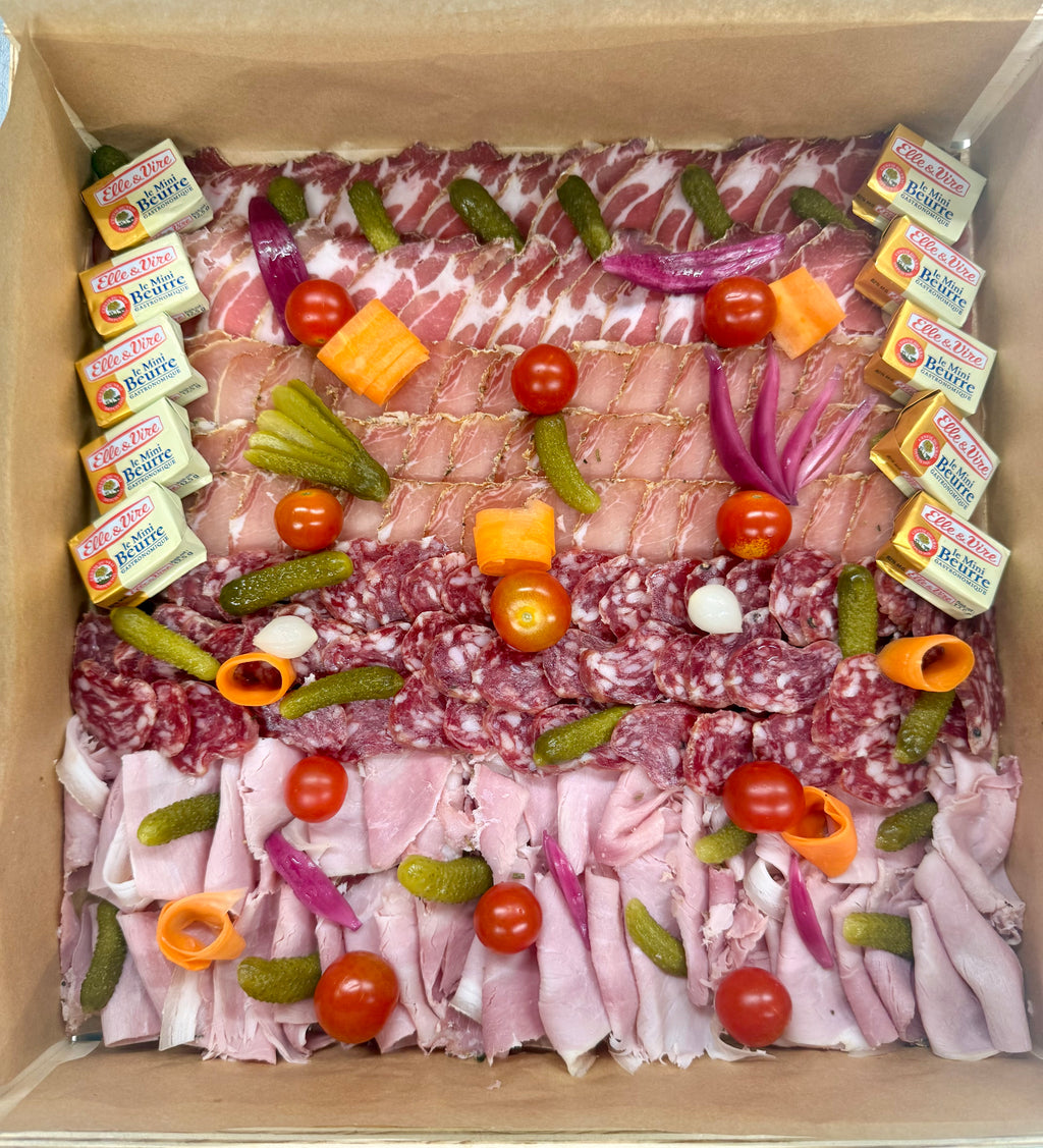 Le plan’chon Charcuterie/Fromage/Légumes à tremper