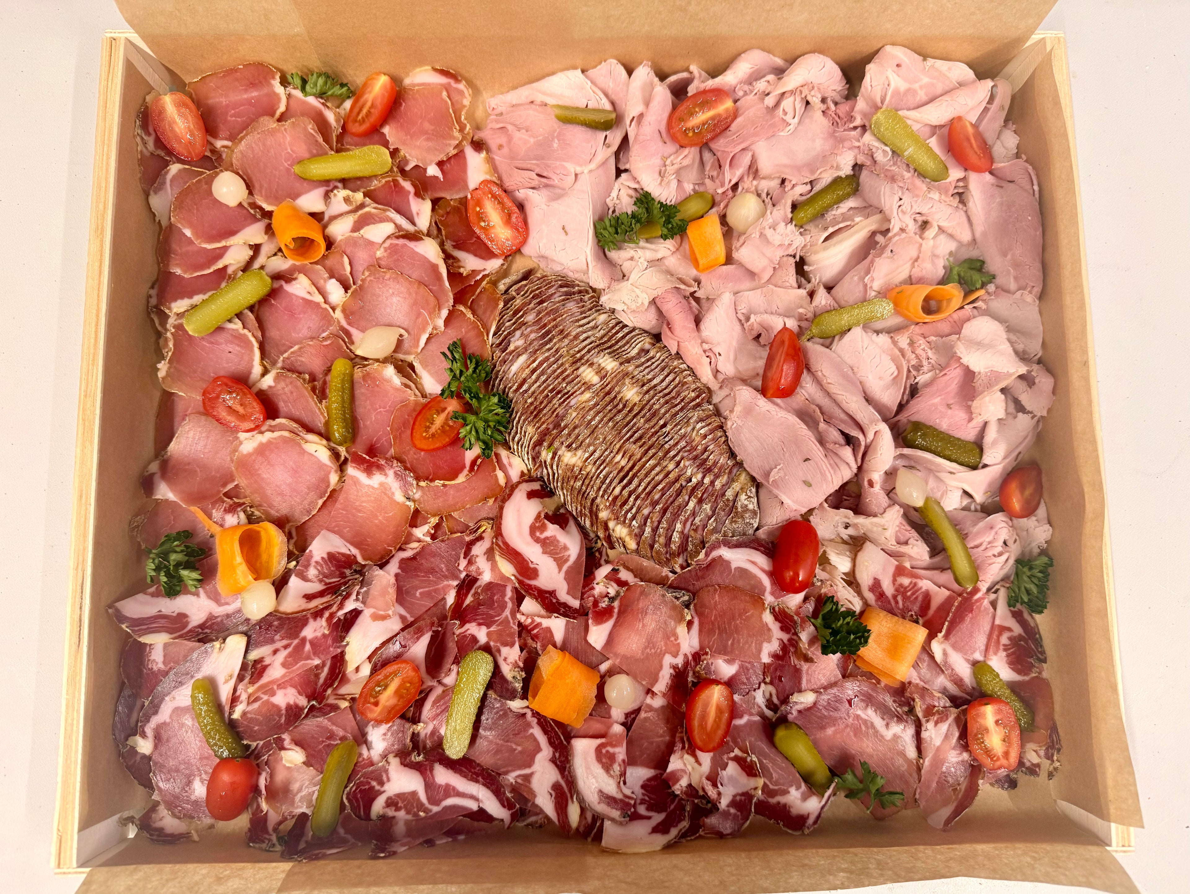 Le plan’chon Charcuterie/Fromage/Légumes à tremper