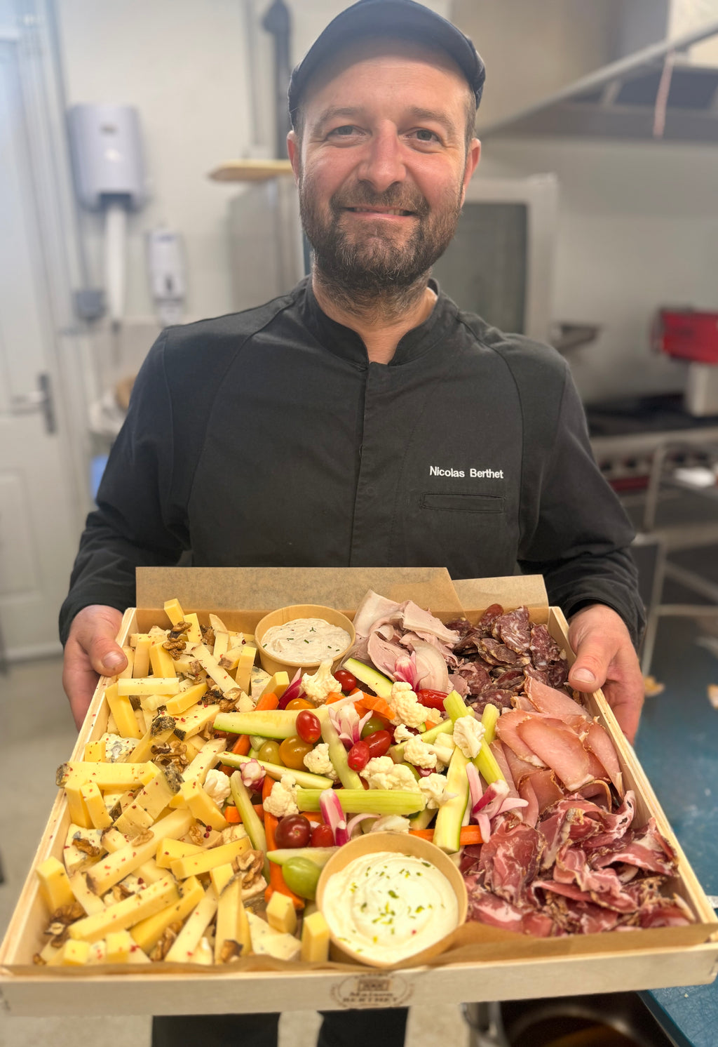 Le plan’chon Charcuterie/Fromage/Légumes à tremper