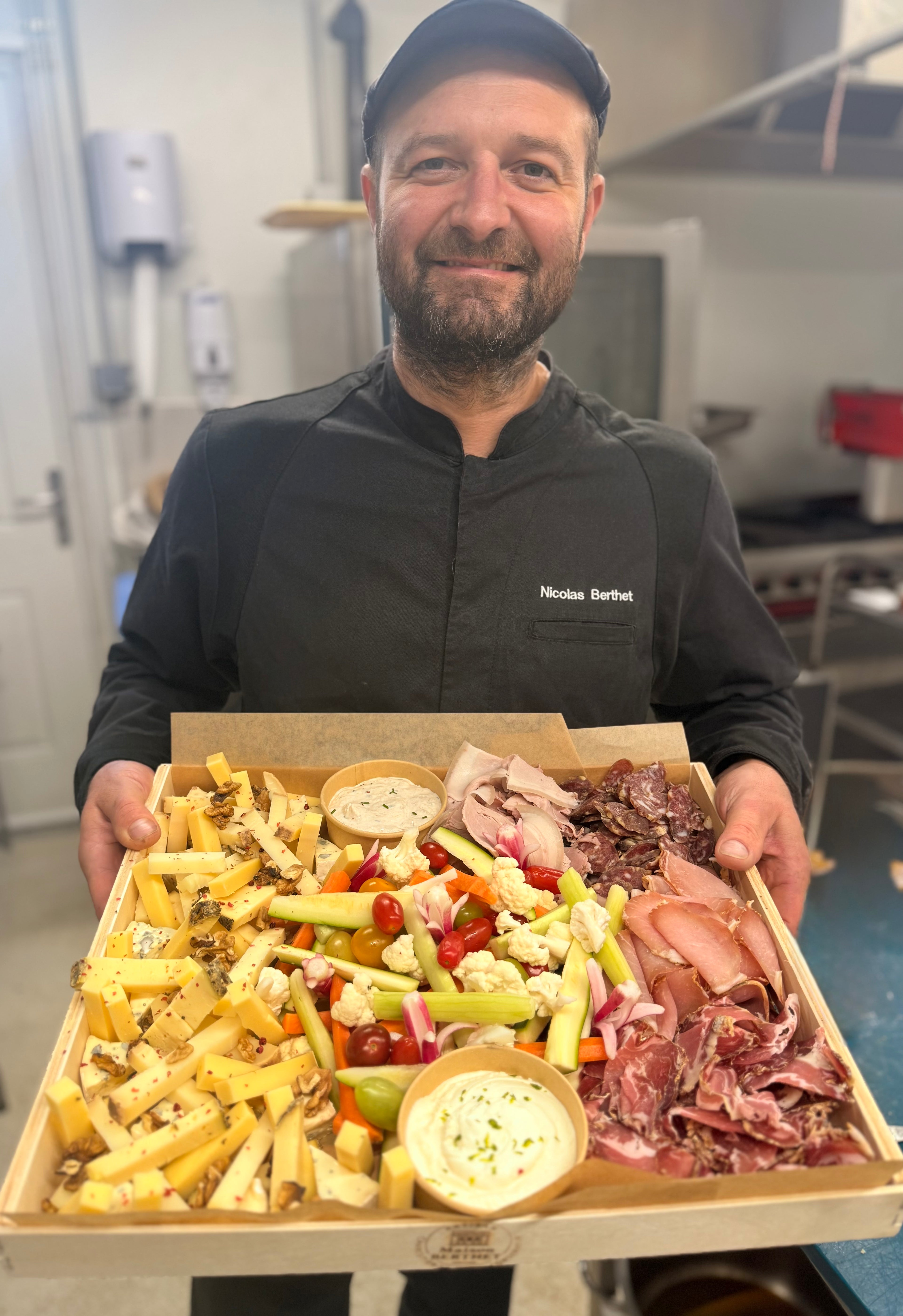 Le plan’chon Charcuterie/Fromage/Légumes à tremper