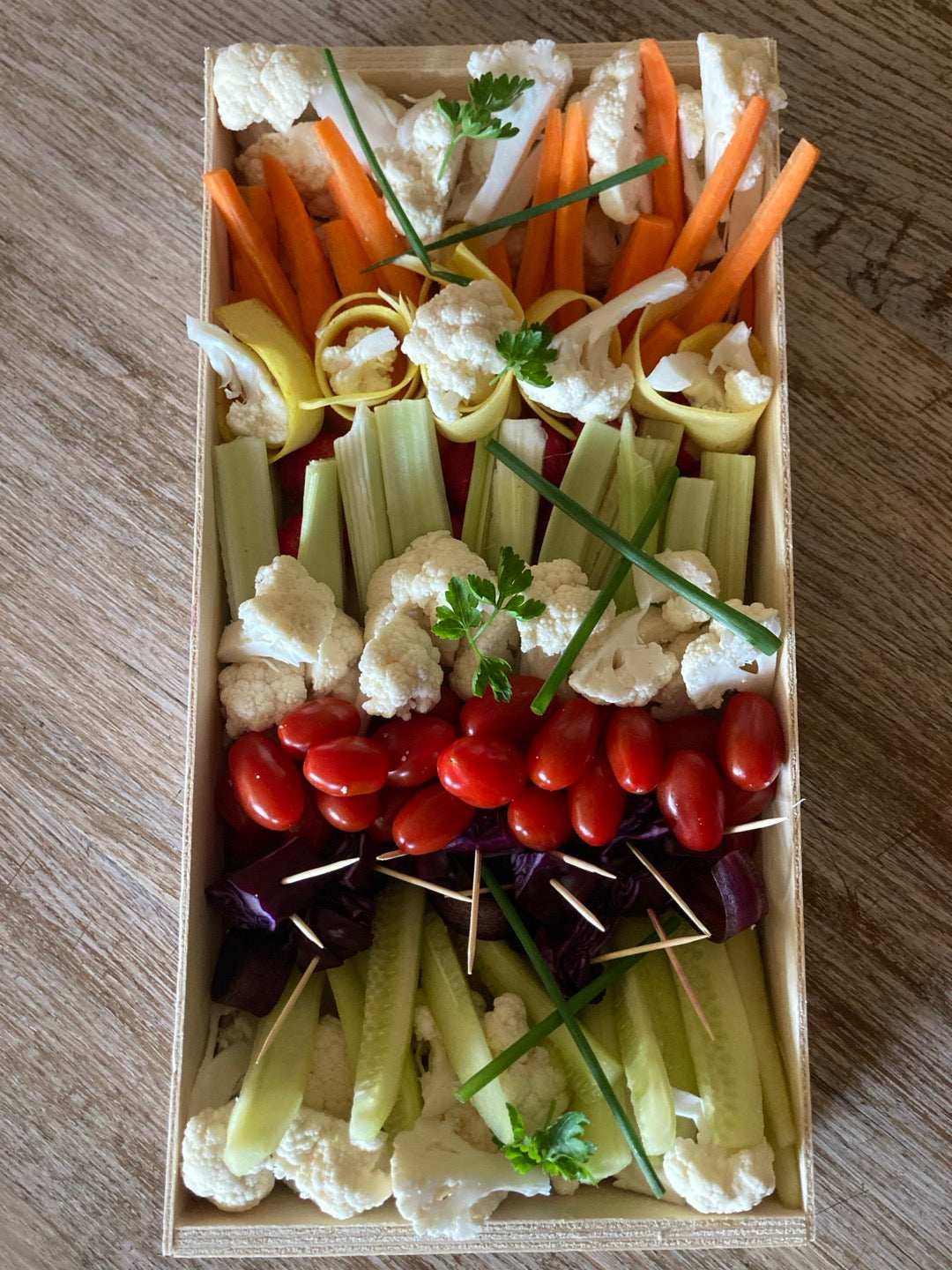 Le plan’chon Charcuterie/Fromage/Légumes à tremper